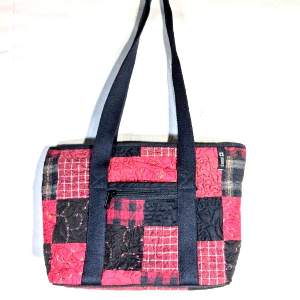 Donna Sharp Medina Patchwork Boho/Hobo Quilted Sh… - image 3